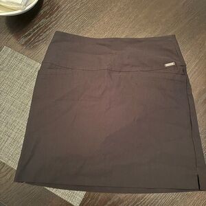 Ann Taylor Black Mini Pencil Skirt Work